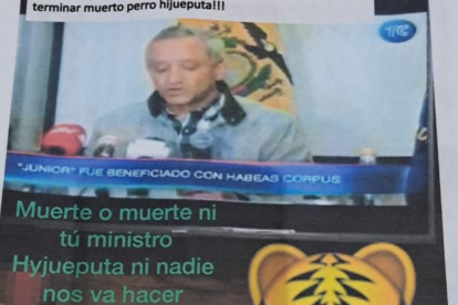 En la parte superior de la hoja constan os logotipos de banderas, en el lado derecho la de México y en el izquierdo la de Ecuador.