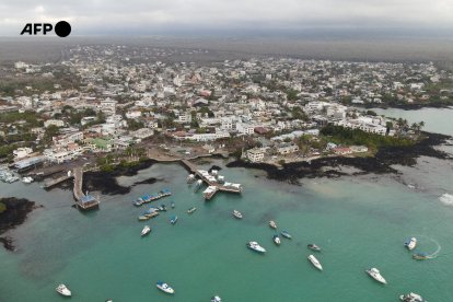 Se suspendieron las actividades acuáticas en algunos sitios de visita de Santa Cruz.