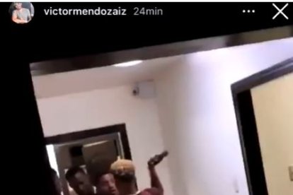 Captura del vídeo de jugadores de Barcelona del 2021.