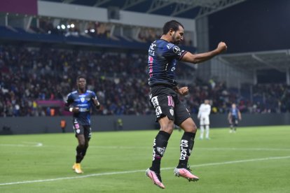 Junior Sornoza marcó el gol que determinó el empate de Independiente del Valle ante Atlético Mineiro.