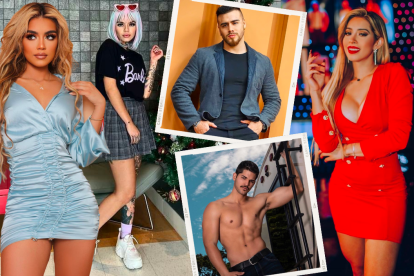 Participantes de la primera temporada del reality turco El poder del amor.