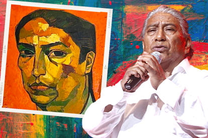 La Fundación Guayasamín certificó que el maestro Oswaldo Guayasamín donó a Jesús Fichamba el retrato.