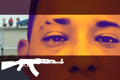 Alias JR es oriundo del cantón El Triunfo. En su niñez habría sido comerciante y abanderado en su ciclo escolar.