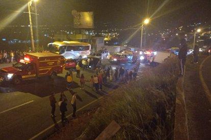 El hecho se produjo en el sector de San José, en Tambillo, al sur de la capital.