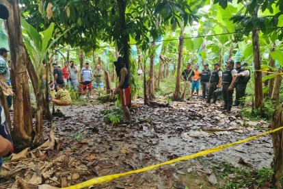 El hallazgo lo realizó un trabajador del predio.