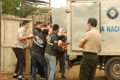 Una de las víctimas era un policía activo que prestaba sus servicios en Mocache.