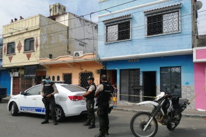 En el sector están sorprendidos por lo sucedido. Policías llegaron para investigar el caso.