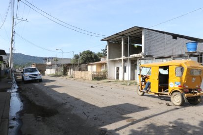 Afuera de este domicilio se produjo el suicidio.