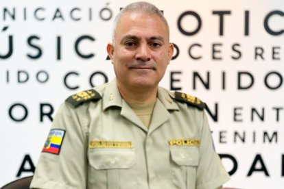 Fausto Salinas es el nuevo comandante de la Policía Nacional