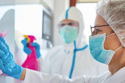 La higiene hospitalaria es primordial para evitar más muertes.