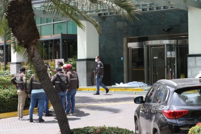 En la escena del delito la Policía encontró 9 indicios balísticos.