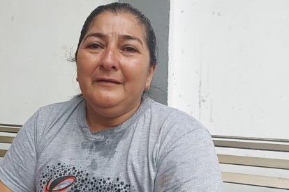 Mirian no dejó de llorar ni un instante por la pérdida del primogénito de sus tres hijos.