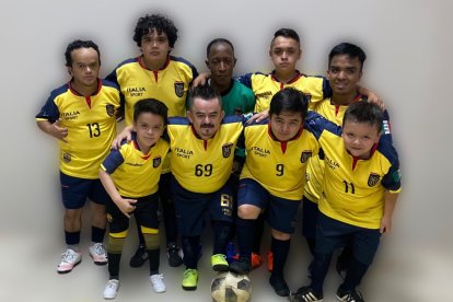La selección de Ecuador de Talla baja lista para la Copa América de Perú.