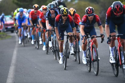 La Locomotora del Carchi (c) demostró que está muy fuerte y disfrutó del primer gran ascenso en el Giro de Italia.
