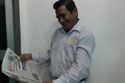 Luis no es el único que disfruta de EXTRA, también su ñaña y sobrinos son nuestros lectores.