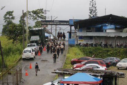 Esta semana se redobló la presencia policial y militar en el CRS.