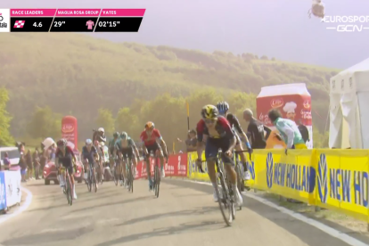 Richard Carapaz se mandó una espectacular etapa de Montaña.