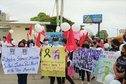 La familia y amigos de la víctima realizan marchas para exigir justicia para la menos violada y asesinada.