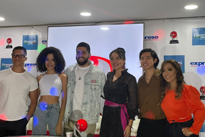 Varios de los artistas nominados a los premios.