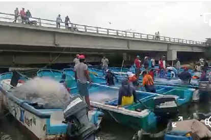 Los pescadores salen a diario a realizar sus faenas, pero en medio del temor a ser asaltados por los piratas del mar.