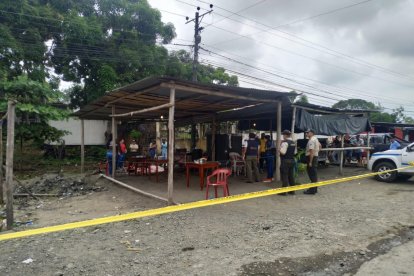 La escena del crimen