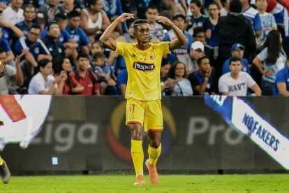 El atacante ecuatoriano Fidel Martínez militó en Barcelona entre 2019 y 2020.