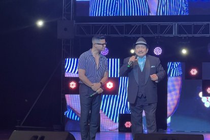 Una sorpresa de la noche fue el homenaje a uno de los mayores exponentes de la Rockola, Aladino.
