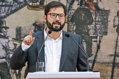 El mandatario chileno fue objeto de una agresión.