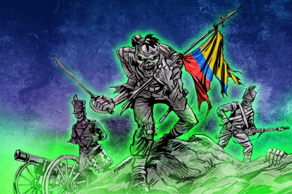 Tambores fantasmas de guerra en la Cima de la Libertad