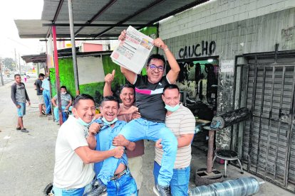 GUIDO CAICHO CACHA, GANÓ EL PREMIO DE LA PROMOCIÓN "DESPEGA Y GANA" |