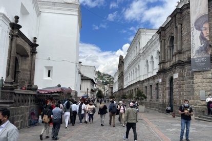 En el centro de la capital.