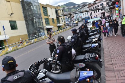 La policía del sector incrementó el personal para brindar seguridad en estos centros.
