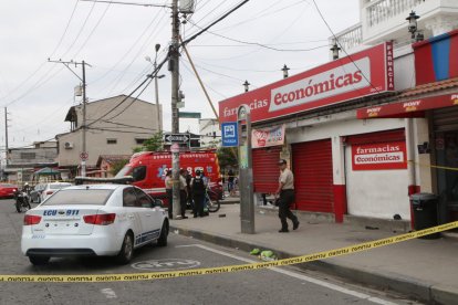 El gremio de taxistas impidió el robo de una farmacia en Guayaquil