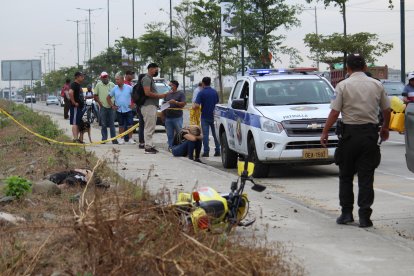 El crimen ocurrió en una zona residencial y concurrida de La Aurora, en Daule.