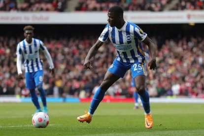 En poco tiempo, el ecuatoriano Moisés Caicedo se convirtió en una de las figuras del Brighton de Inglaterra.