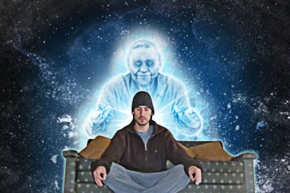 Santiago ha practicado viajes astrales para entender de mejor forma el acercamiento con el espíritu de su padre.