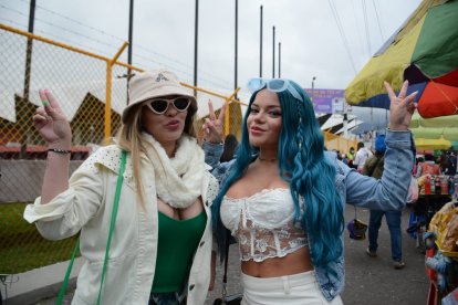 Muchas de las seguidoras trataron de emular el look de la artista.