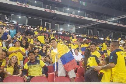 Todo el estadio era amarillo, parecía uno de Ecuador.