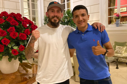 Chito compartió la foto del encuentro en su cuenta de Twitter.