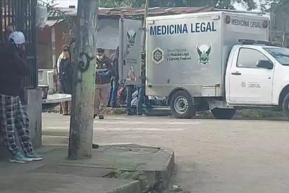 En una esquina del sector Primavera 1, del cantón Balzar, se reportó el asesinato.