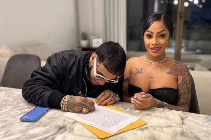 ¡Anuel AA y Yailin se casaron en República Dominicana!
