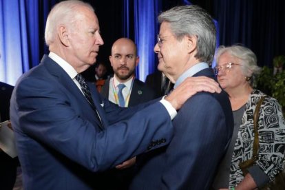 Lasso pidió al presidente de EEUU profundizar cooperación en materia defensa