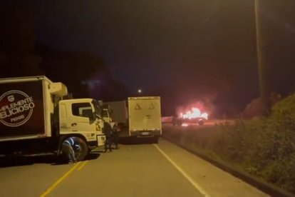 El hecho se registró Tras la decisión asumida por los nativos para radicalizar el paro indígena que inicio esta madrugada.