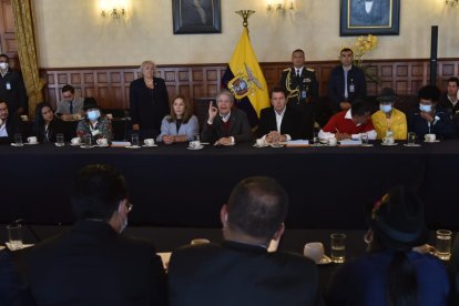 El mandatario se ha reunido con varios sectores, en las últimas horas, pero no se concreta un diálogo con los dirigentes de la Conaie.