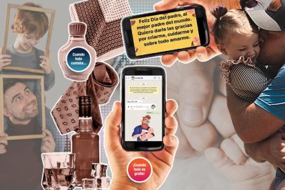 Dejamos de comprar los pañuelos, corbatas, trago, medias y calzoncillos a los papis, ahora solo copiamos frases bonitas en redes sociales y WhatsApp.