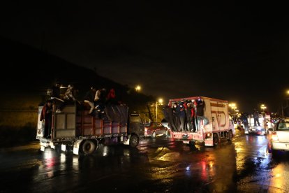 La organización denuncia que el manifestante habría caído a una quebrada durante un enfrentamiento con la Policía.