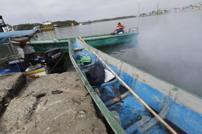 Los individuos fueron llevados al muelle de La Fragata, en el sur porteño.