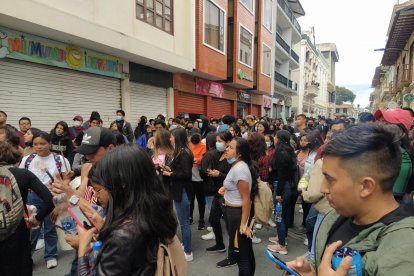 Se tiene previsto que indígenas de Saraguro lleguen a las 14:00 para protestar en el paro nacional.