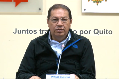 El alcalde de Quito habló a través de las redes de la municipalidad.