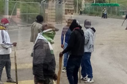 Militares impidieron que sean tomados los predios de empresas privadas.